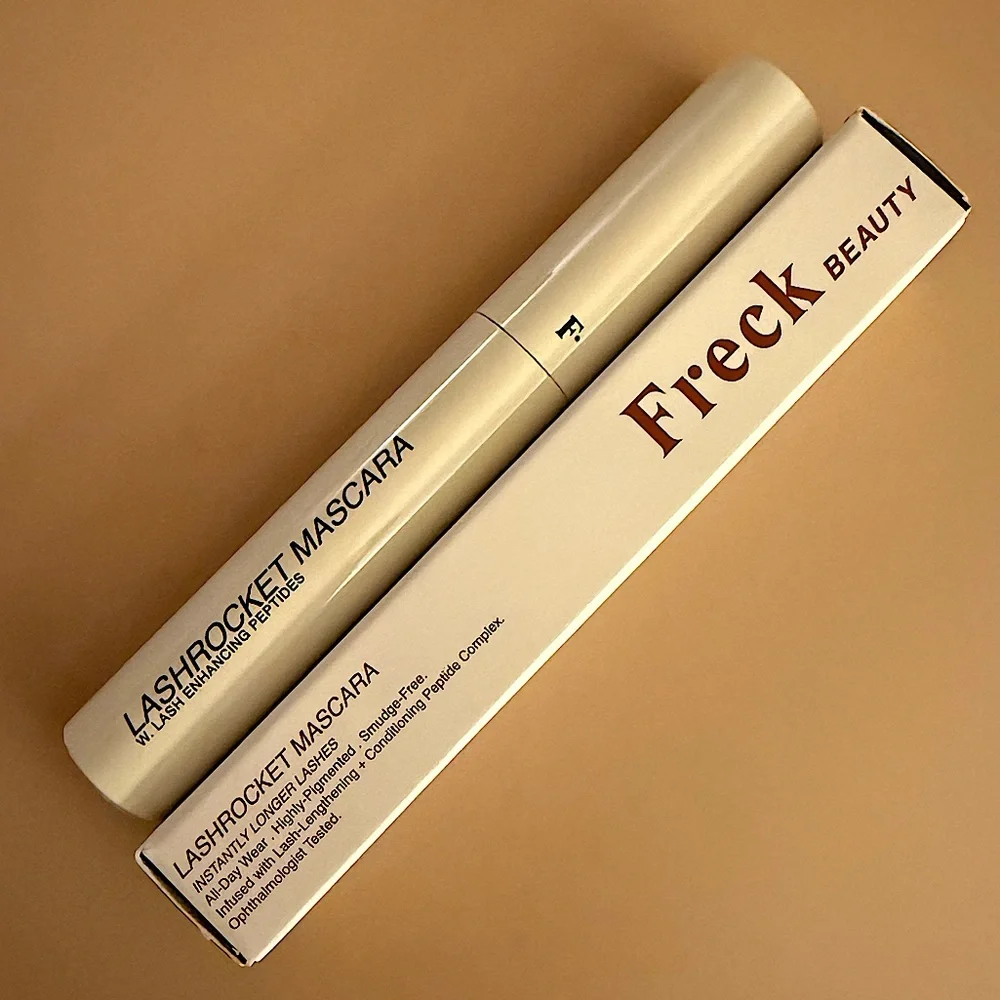 Freck Beauty LASHROCKET MASCARA with Lash Enhancing Peptides 0.38 fl oz/ 11.5 ml